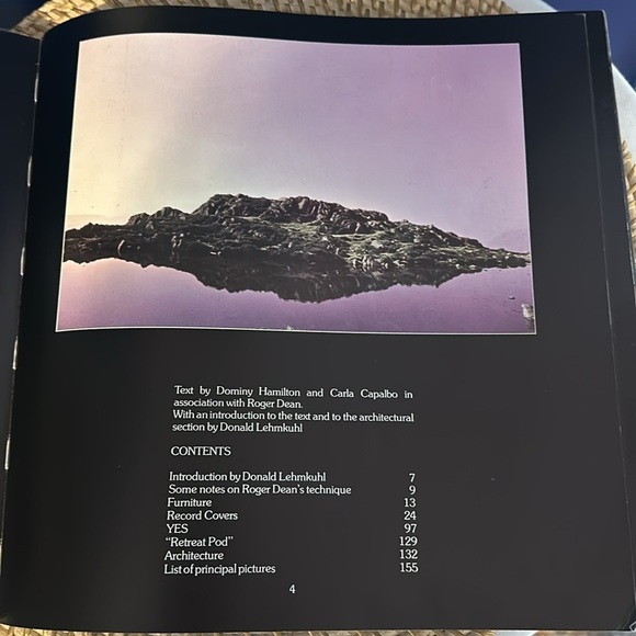 Vintage ROGER DEAN Views PROG ROCK ART DESIGN 1993 Paper Tiger Pomegranate - Picture 4 of 6